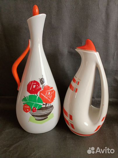 Кувшин, штоф, молочник, фарфор СССР