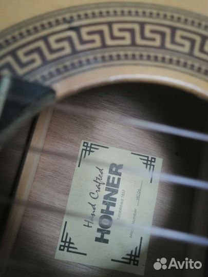 Классическая гитара hohner hc 06