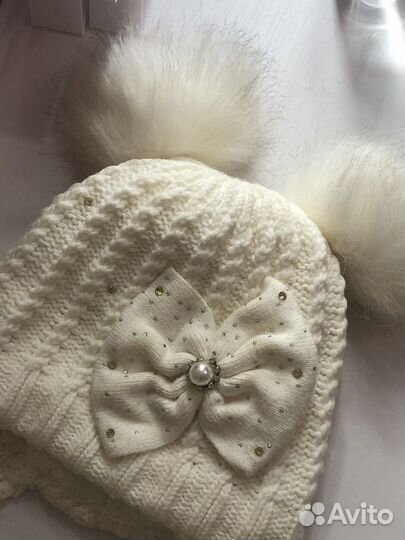 Шапка зимняя для девочки