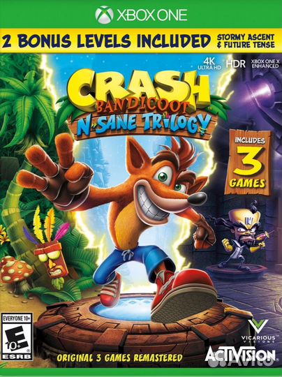 Crash Bandicoot N. Sane Trilogy на Xbox