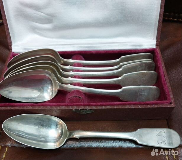 Серебряные царские ложки