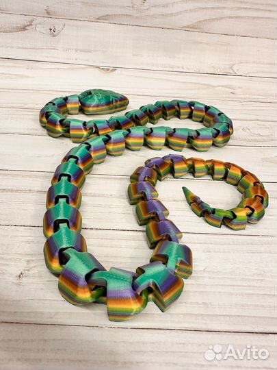 Змея подвижная