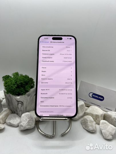 iPhone 14 Pro Max, 256 ГБ