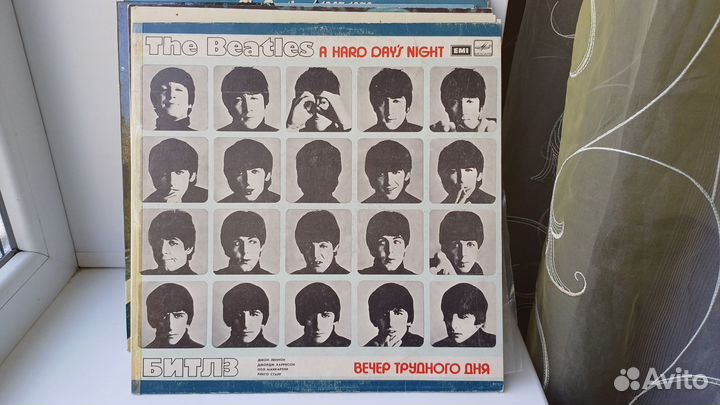 Виниловые пластинки beatles