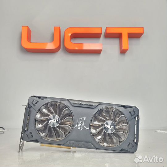 Видеокарта palit geforce RTX3070 jetstream 8Гб