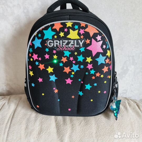 Рюкзак школьный для девочки grizzly