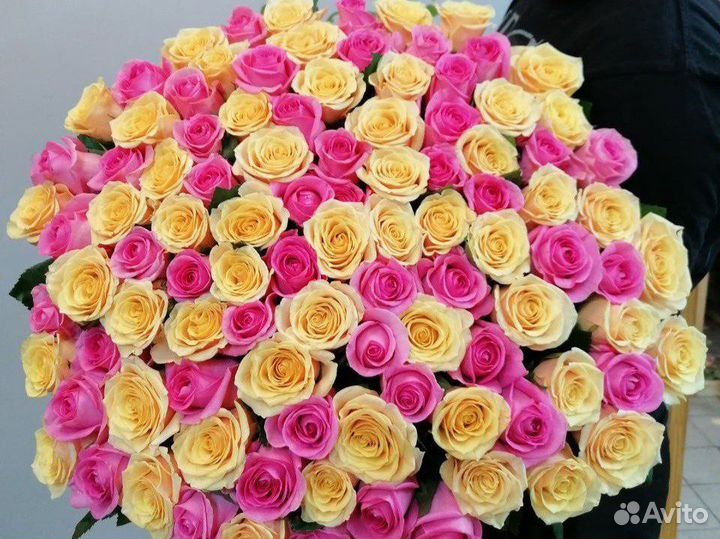Букеты из 101 розы с доставкой по Новосибирску