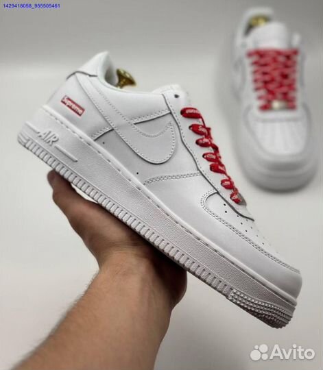 Кроссовки Nike Air Force 1 Low & Supreme (Арт.24516)