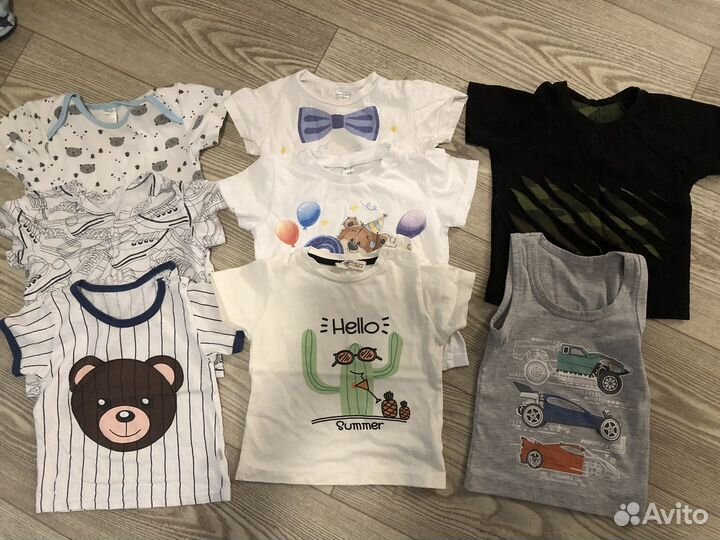 Детские вещи пакетом 74 80 86