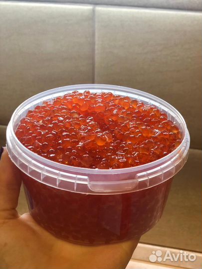 Красная икра горбуши