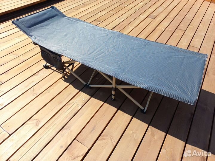 Раскладушка туристическая складная.Новая.Доставка