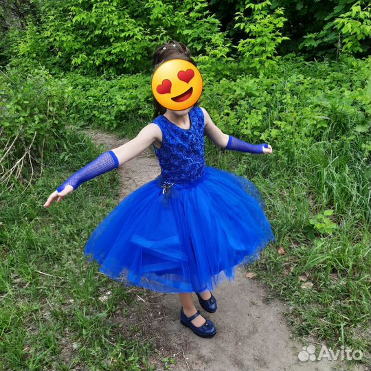 Пышное платье для девочки