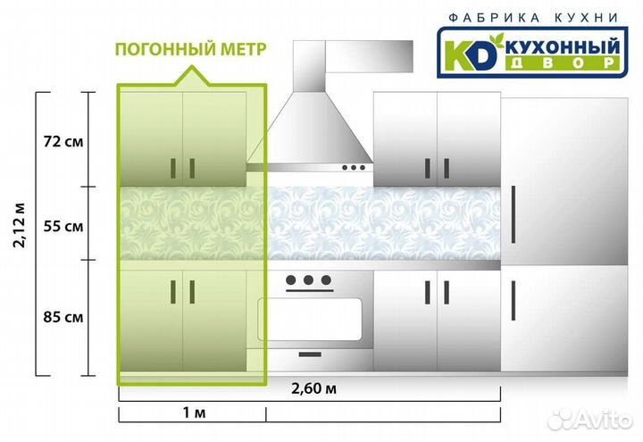 Встроенная кухня от производителя