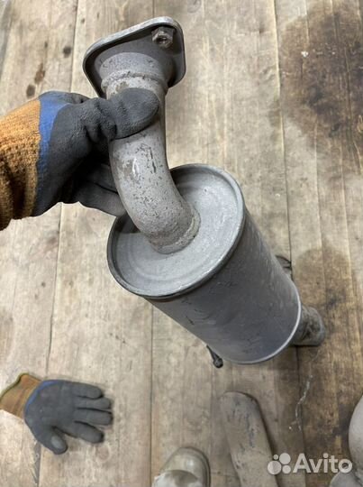 Труба глушителя Toyota Highlander 2