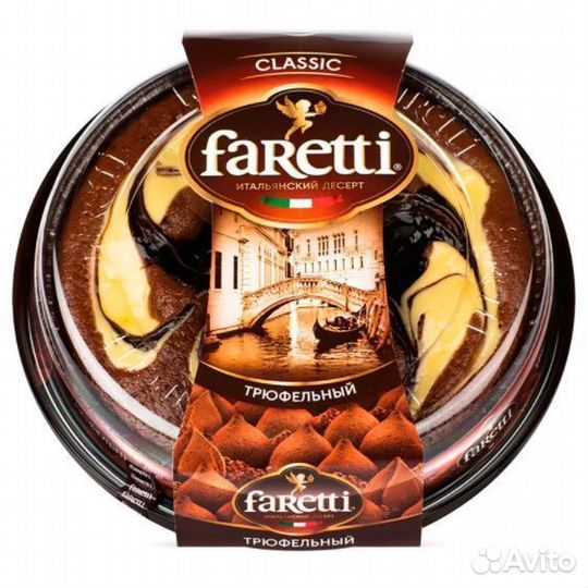 Торт Faretti Classic Флоренция Трюфельный 400 г