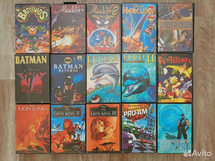 Картриджи Sega в боксах староделы (30 шт.)