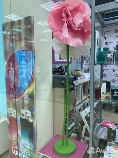 Цветы из гофрированной бумаги