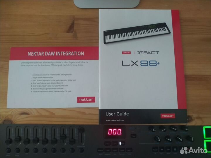 Миди клавиатура Nektar Impact LX88+