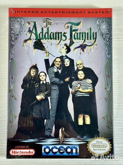The Addams Family NES sealed