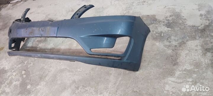 Бампер передний на kia рио3