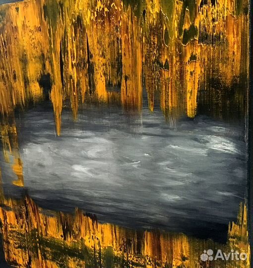 Современная картина Абстракция маслом на холсте