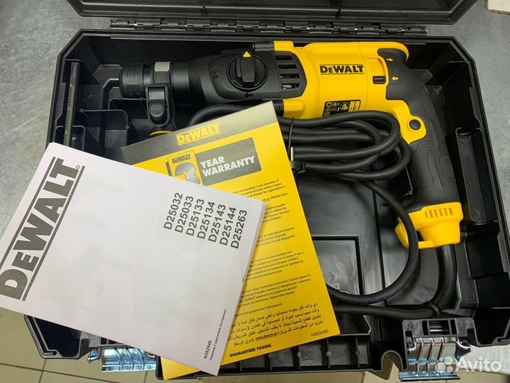 Перфоратор SDS-Plus dewalt D25133К 2.9 Дж + кейс