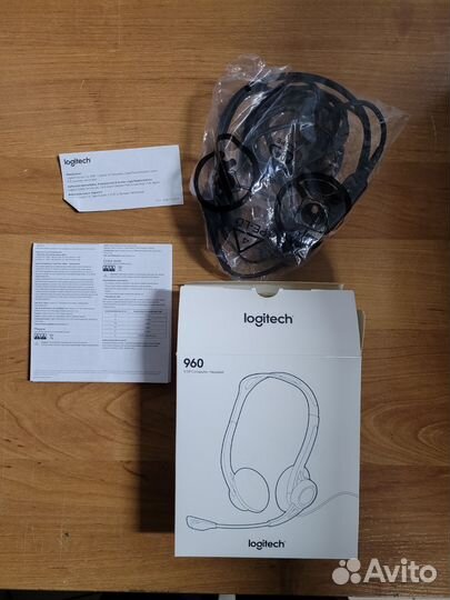 Проводная USB гарнитура Logitech PC 960