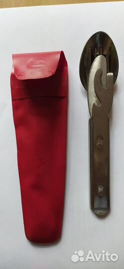 Набор походный ложка вилка нож