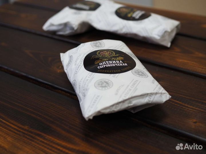 Сырокопченое филе и окорок оленьи