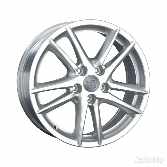 Литые диски 7x17 5x114.3 60.1 ET39 Реплика (LS) TY109 S