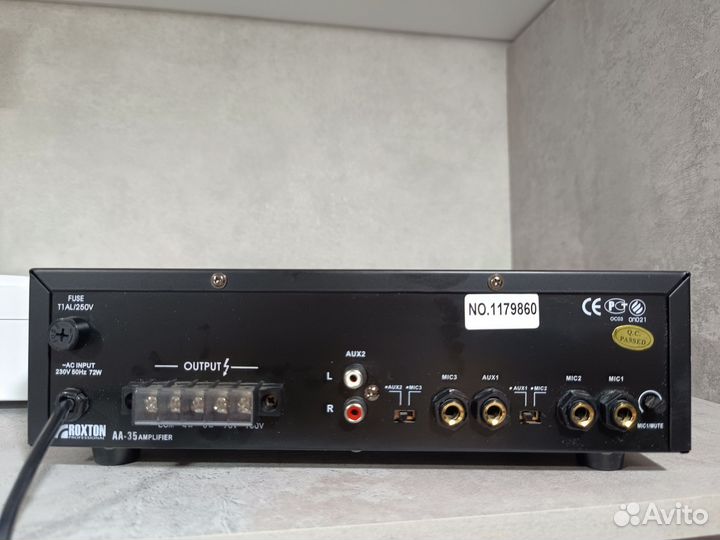 Усилитель мощности Roxton aa 35