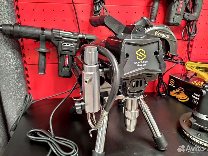 Безвоздушный окрасочный аппарат schtaer mars 23