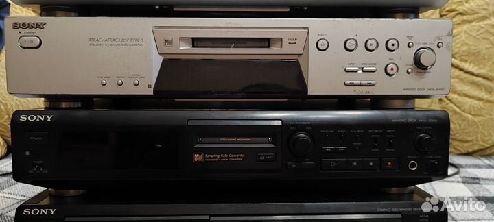 MD дека Sony mds-je780 je480 je500 tascam 350