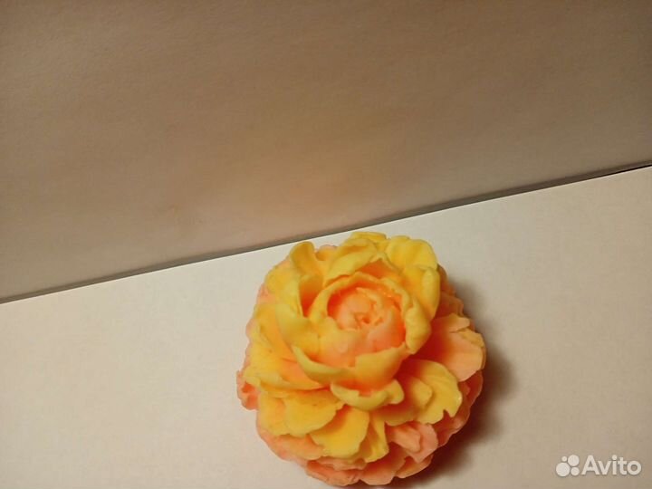 Мыло ручной работы цветок