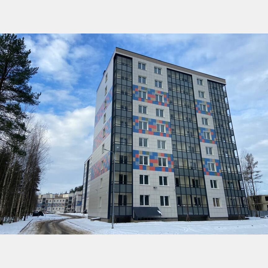 2-к. квартира, 52,6 м², 9/9 эт.
