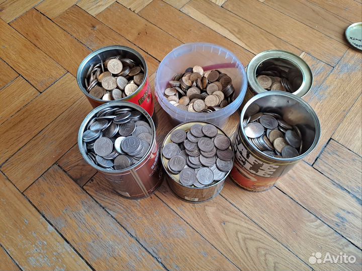 Монеты банка России 12 кг