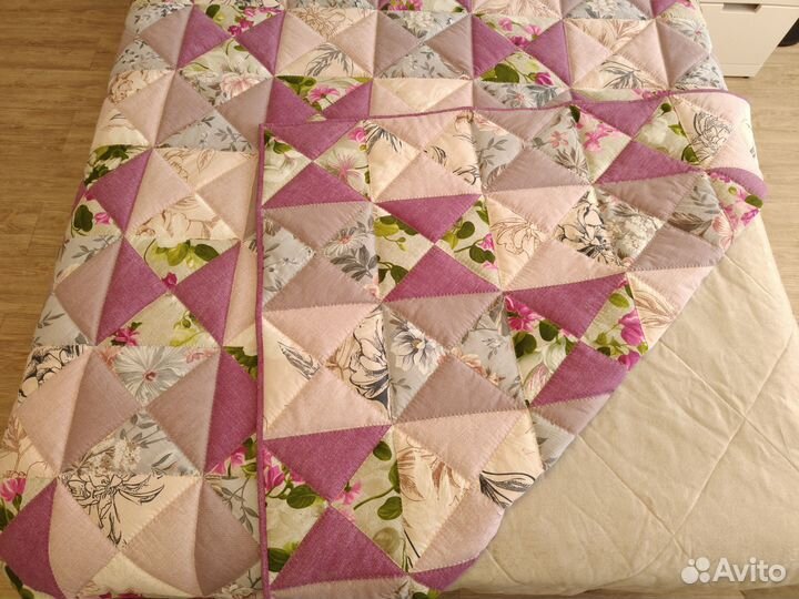 Лоскутное одеяло двухстороннее