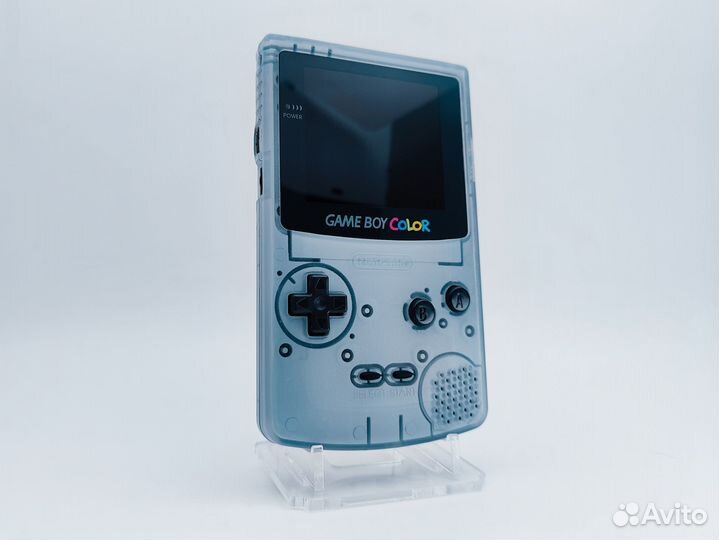 IPS/oled Gameboy Color «Grey Stone» + чехол