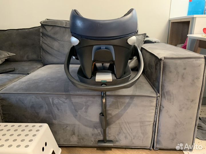 Автолюлька cybex с базой и переходниками
