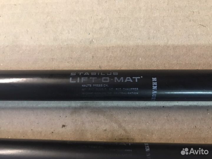 Амортизаторы крышки багажника Renault Duster