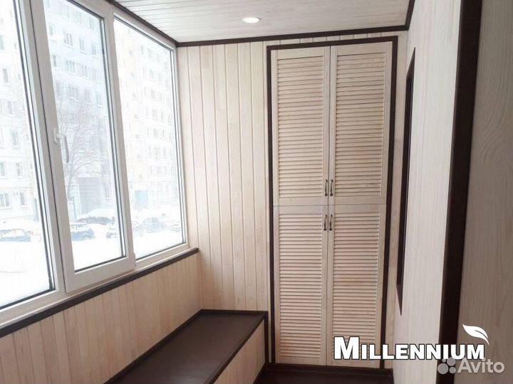 Утепление балконов и лоджий под ключ