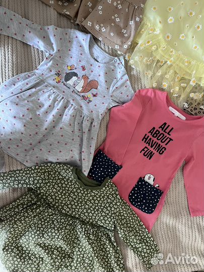 Платья на девочку 86-92