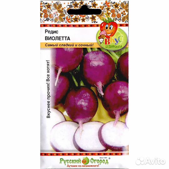 Редис Виолетта