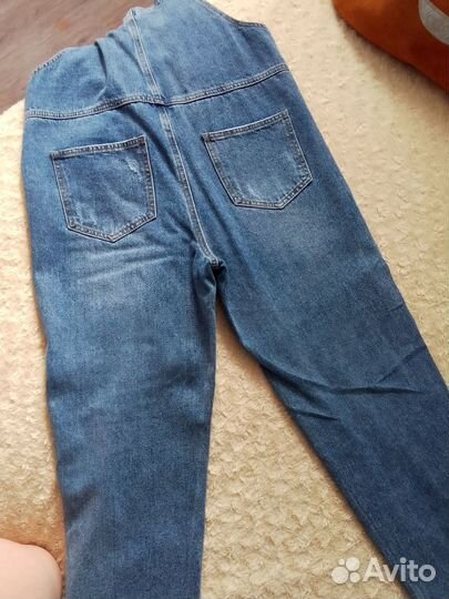 Джинсовый комбинезон женский 46 48