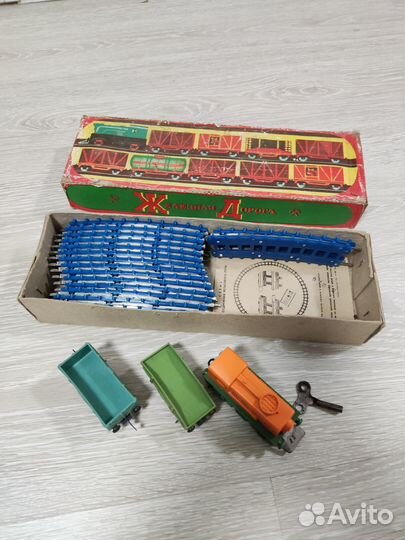 Детская заводная железная дорога СССР