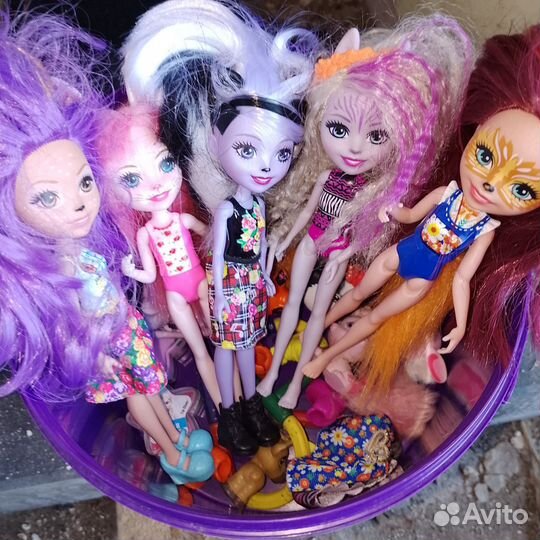 Куклы энчантималс пакетом