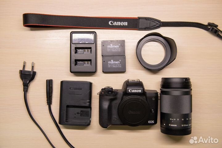 Фотоаппарат Canon EOS M50 Kit 18-150