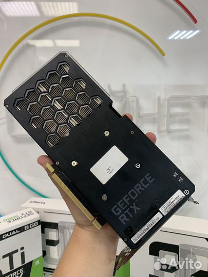 Б/У видеокарты Palit Dual 3060Ti-8gb