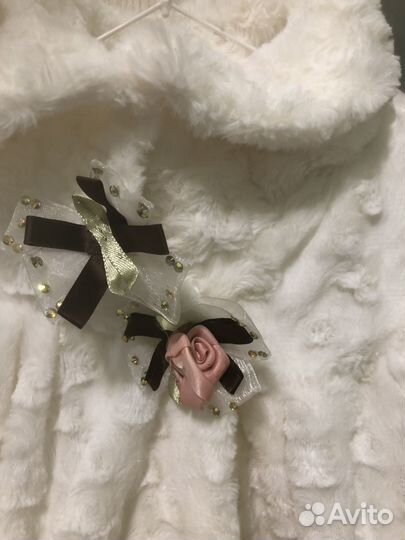 Накидка болеро меховая на девочку