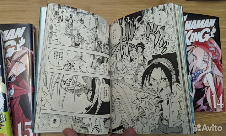 Манга Shaman King на японском